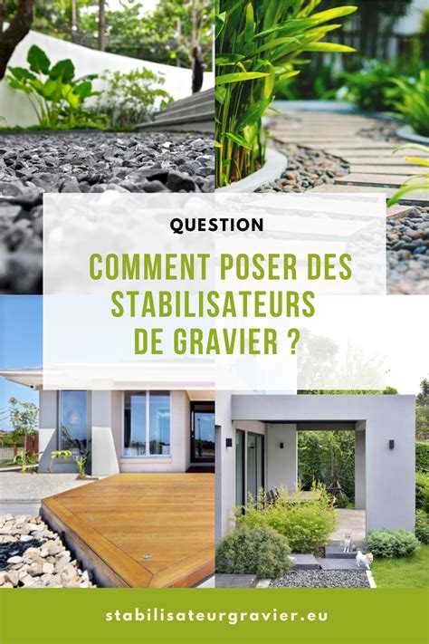 Comment Poser Des Stabilisateurs De Gravier Id E Am Nagement Jardin