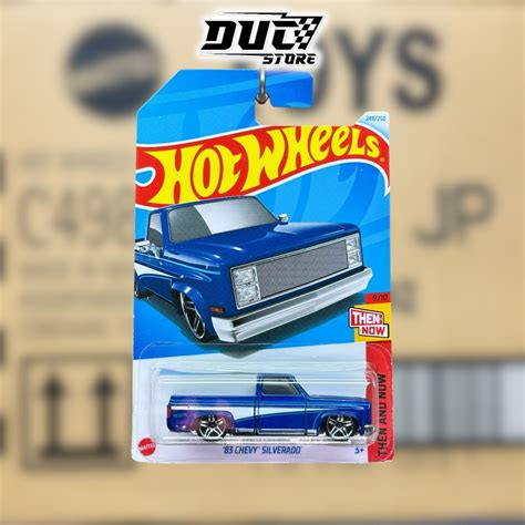 Ducstore Model Car Htc Hot Wheels Chevy Silverado Basic Q Case Shopee Philippines