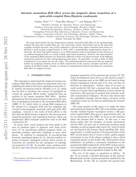 PDF Intrinsic Anomalous Hall Effect Across The Magnetic Phase