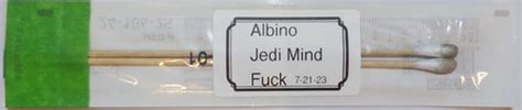 Albino Jedi Mind Fuck Swab Set Stay Shroomy