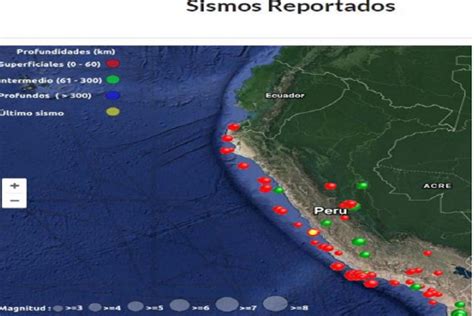 Temblores En Perú Estos Son Los 40 Eventos Telúricos Más Fuertes