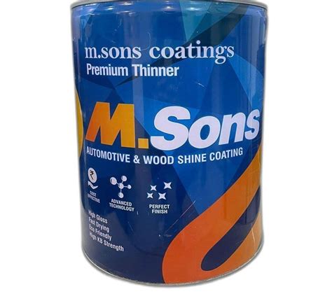 Premium M Sons Automotive And Wood Shine Thinner Grade Standard