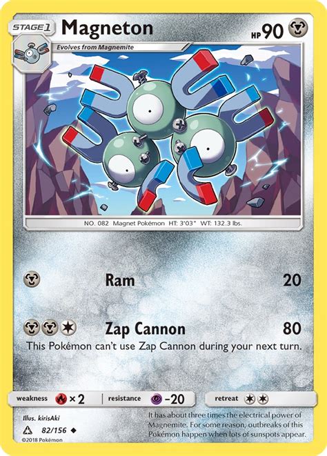 Magneton Wert Bild K Nstler Seltenheit Pokemonkarte De