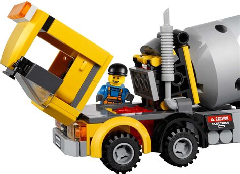 Cement Mixer Lego Set City Netbricks Rent Awesome Lego Sets And