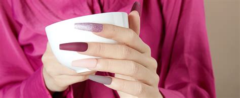 Amazon Modelones Pcs Dip Powder Nail Kit Starter Colors Red Nude Brown Acrylic