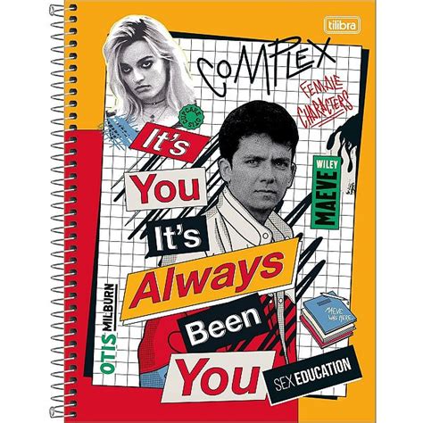 Caderno Espiral Capa Dura Mat Rias Sex Education Mega Impress Papelaria Copos