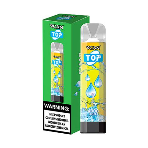 Pod Descartável Vcan Top Clear 14ml 4000 Puffs Paradise Vape