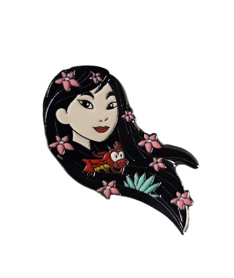 Mulan Mushu Hot Topic Disney Princess Hair Icons Mystery Collection Loungefly