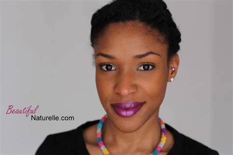 Nude Eyes Violet Lips Beautiful Naturelle