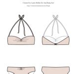 DIY Como coser un bikini confección paso a paso y patrones