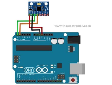 MPU6050 interfacing with arduino