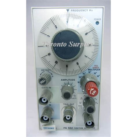 Tektronix FG502 Function Generator, 11 MHz