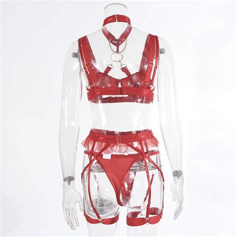 Private Label Custom Lingerie Sets Bondage Women Sexy Lace Lingerie Valentine S Day Christmas