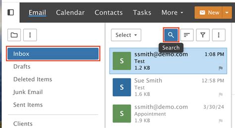 search  email messages