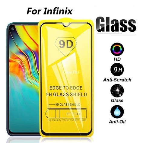 Infinix HOT I i S NFC S PLAY SMART HD PLUS กระจกนรภย แบบเตมจอ