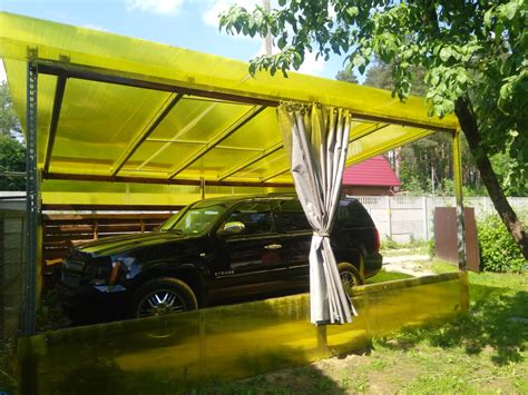 Навес со шторами - 36 фото