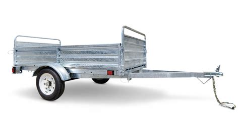 Dk2 Galvanized Trailer 4 5 Ft X 7 5 Ft Canadian Tire