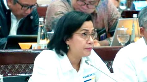 Sri Mulyani Ungkap Apbn Semester I Defisit Rp Triliun