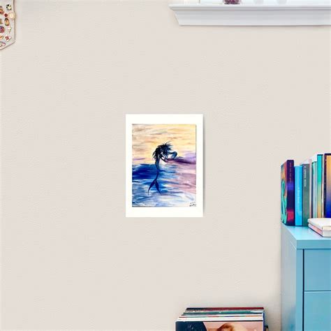 Forbidden Lesbian Mermaids Kissing Art Print For Sale By Vitaminyellow Redbubble