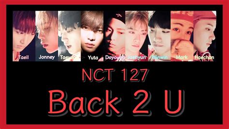 日本語訳カナルビ Back 2 U AM 01 27 NCT 127 YouTube