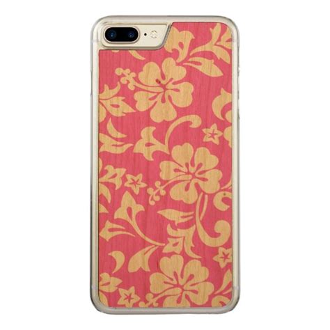 Save 20 Off Kapalua Pareau Hawaiian Hibiscus Carved Iphone 7 Plus Case Case Plus