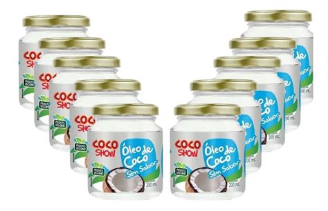 Kit Copra Coco Show Leo De Coco Sem Sabor Ml Atacado Loja