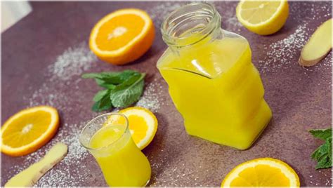 Gesund Durch Den Winter Ingwer Shot Mit Orangen Rezepteblog Net