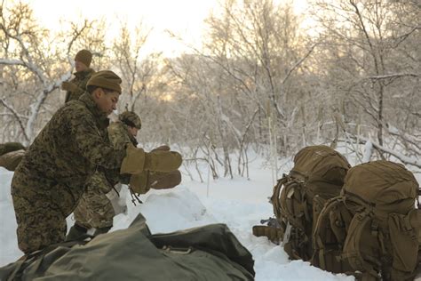 DVIDS Images BSRF Marines Put Survival Skills To The Test In Norway