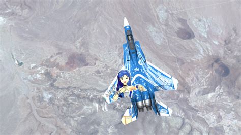 Ace Combat 6 The Idolm Ster F 15 Chihaya Kisaragi