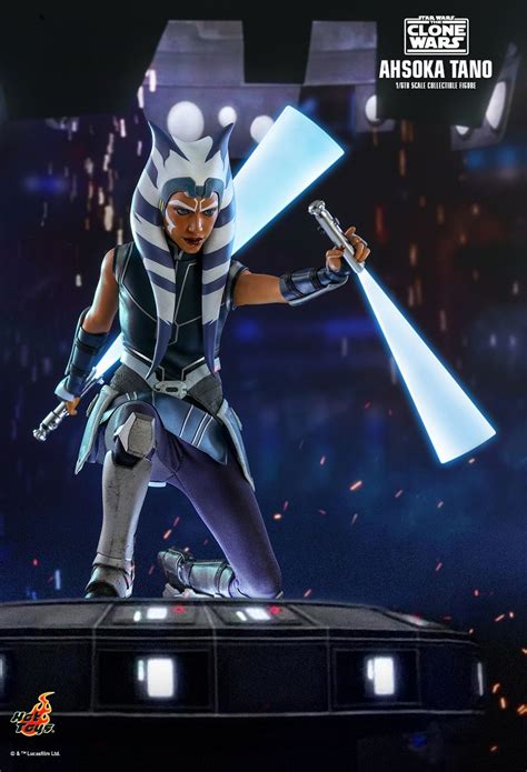 Star Wars The Clone Wars Ahsoka Tano 1 6 Hot Toys