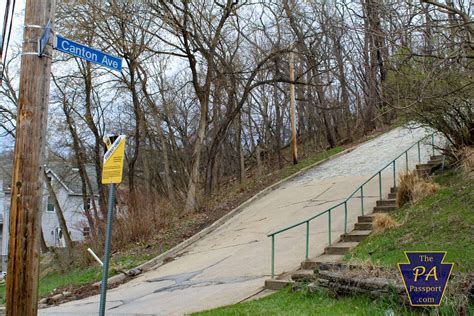 Conquering Canton Avenue: The Steepest Street in the USA! - The PA Passport
