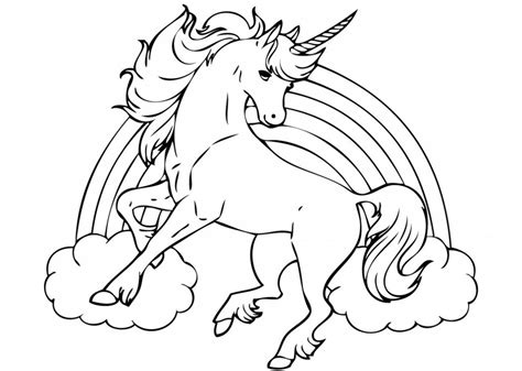 Desenhos De Unicórnios Para Pintar - 7
