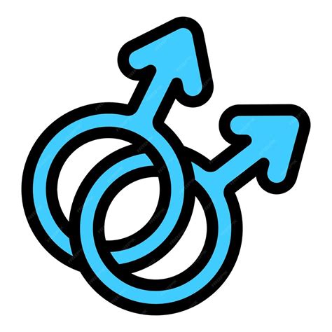 Premium Vector Gender Identity Sexual Icon Outline Gender Identity Sexual Vector Icon For Web