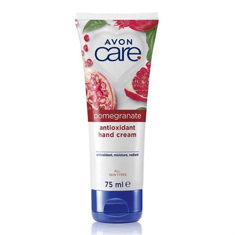 Avon Care Pomegranate Antioxidant Hand Cream 75ml The Cosmetics Fairy