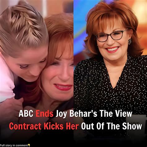 Franklin - BREAKING EXIT: ABC has officially terminated Joy Behar’s