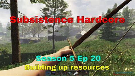 Subsistence Hardcore S5E20 A64 Building Up The Resources Locked Crate YouTube