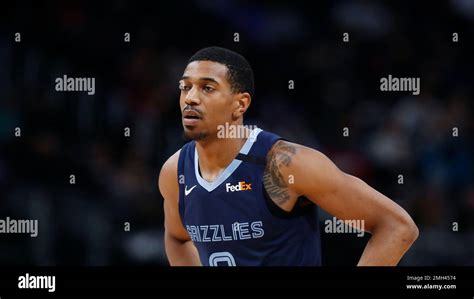 Memphis Grizzlies Guard Deanthony Melton Is Seen During The First Half Of An Nba Basketball