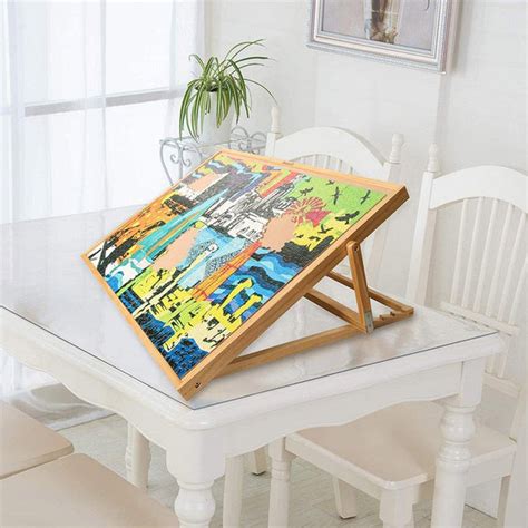 Best Jigsaw Puzzle Easel Board Adjustable Puzzle Table for 1000 Pieces ...