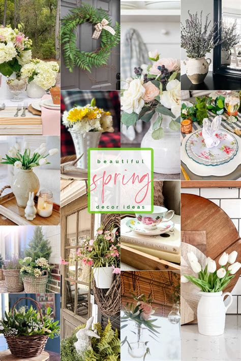 Farmhouse Spring Home Decor Ideas She Gave It A Go