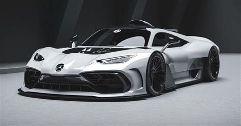 Widebody Mercedes Amg One Rendering Is The Hypercar S Ultimate Form