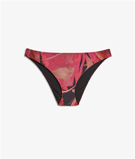 Culotte bikini bas de maillot pailleté HONEYMOON IMP FD BRIQUE ETAM