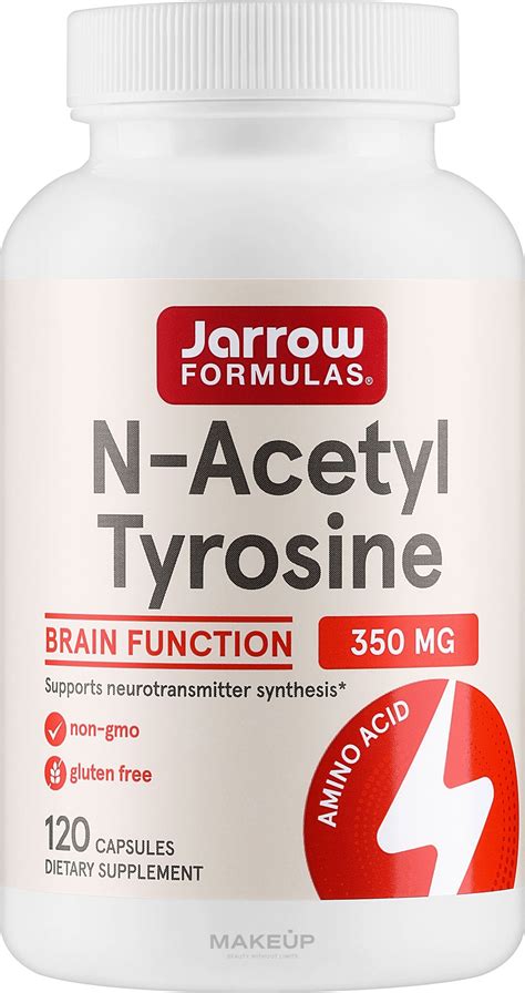 Ацетил тирозин - Jarrow Formulas N-Acetyl Tyrosine, 350 mg: купить по ...