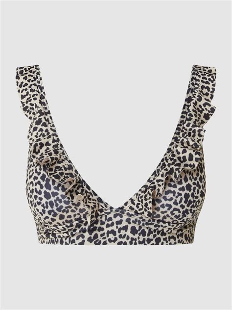 Shiwi Bikini Oberteil In Triangel Form Modell Bobby Wattiert Beige Online Kaufen