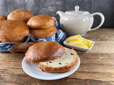 Traditional English Teacakes Tales From The Kitchen Shed