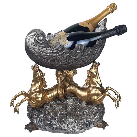 Giant Clam Shell Champagne Cooler And Holder At 1stdibs