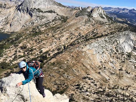 Rock Climbing Cathedral Peak Mountain Lovely