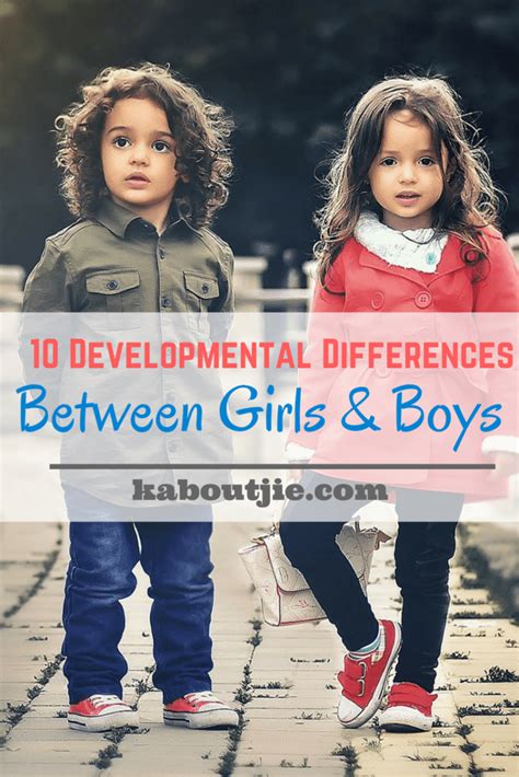 10 Developmental Differences Between Girls And Boys