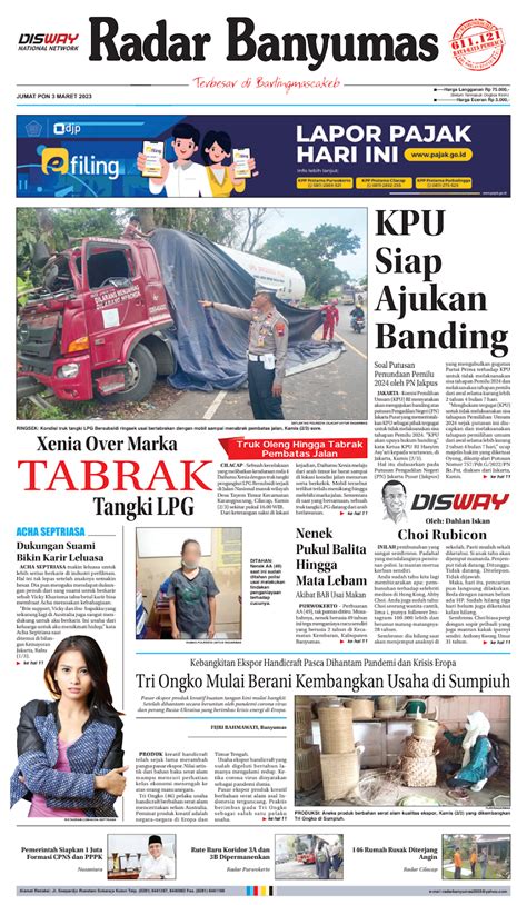 E Paper Maret Radar Banyumas Digital Edition