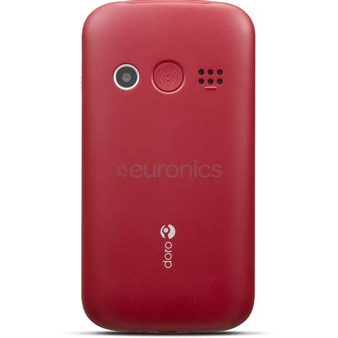Doro 1380, красный - Мобильный телефон, DORO1380RED | Euronics