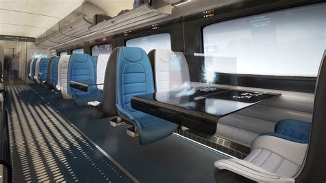 Hitachi Rail Europe reveals new high speed train interior
